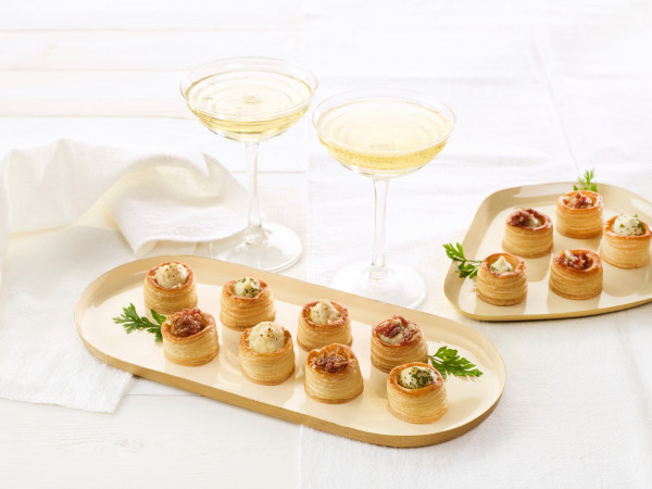 Apero zakouskis assorti 40st - 5 smaken Apero zakouskis assorti 40st - 5 smaken